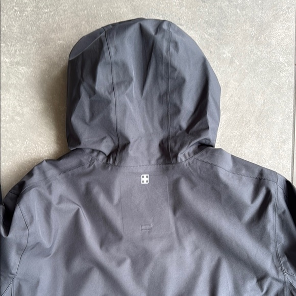 Swiss Tech Men’s Rain Jacket Large Grey - Picture 5 of 6